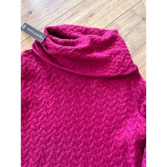 NWT Fenn Wright Manson Sz large cowl neck sweater - Picture 2 of 3